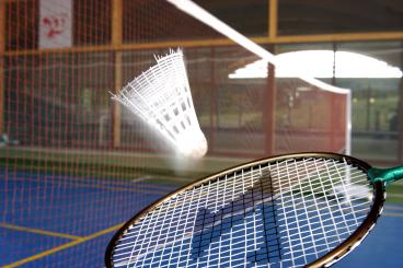 Badmintonspielfelder