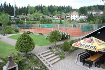 Outdoor clay courts